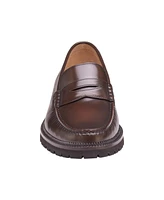 Johnston & Murphy Men's Donnell Leather Penny Loafers