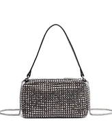 Like Dreams Stardust Rhinestone Crossbody Clutch