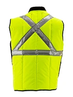 RefrigiWear Men's Iron-Tuff Hi Vis Insulated Vest