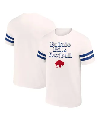 Men's Nfl x Darius Rucker Collection by Fanatics Cream Buffalo Bills Vintage-Like T-shirt