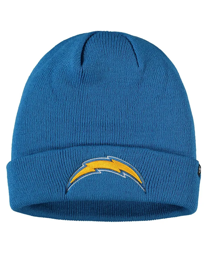 Men's '47 Brand Powder Blue Los Angeles Chargers Primary Cuffed Knit Hat