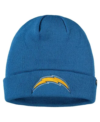 Men's '47 Brand Powder Blue Los Angeles Chargers Primary Cuffed Knit Hat