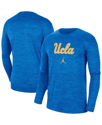Men's Jordan Blue Ucla Bruins Team Velocity Performance Long Sleeve T-shirt