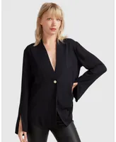 Belle & Bloom Women's Women Sheer Genius Lightweight Blazer