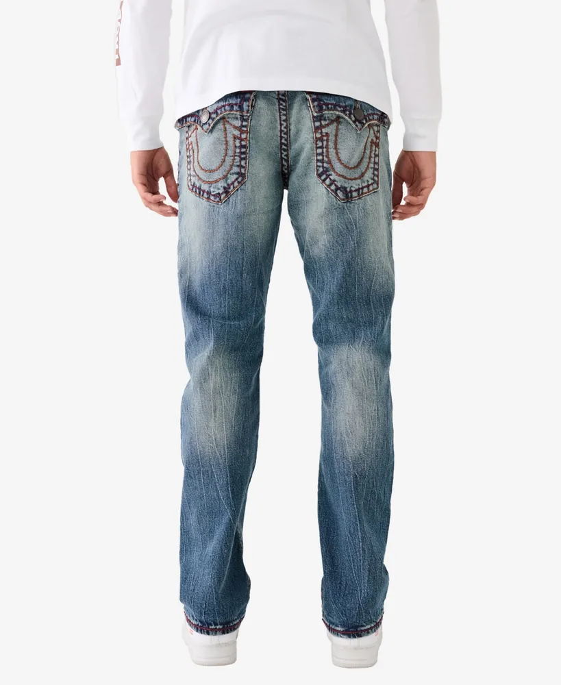 True Religion Men's Ricky Super T Straight Jeans