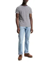 Tommy Hilfiger Men's Th Flex Slim-Fit Striped T-Shirt