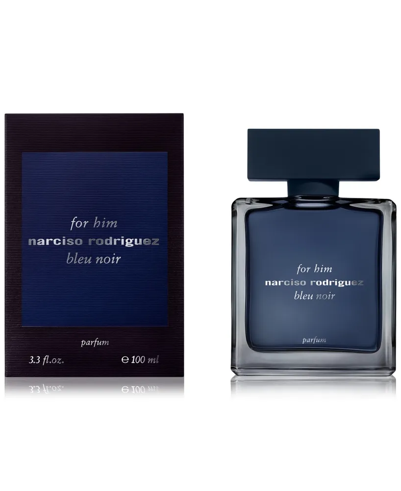 Narciso Rodriguez Men's For Him Bleu Noir Parfum Spray, 3.3 oz., A Macy's Exclusive