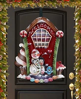 Designocracy Season of Sweet Christmas Wooden Wall Decor Door Decor J. Mills-Price