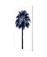 Palm Tree Blue Iv Framed Art