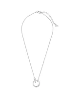 Sterling Forever Genuine Mother of Pearl Mishel Interlocking Necklace