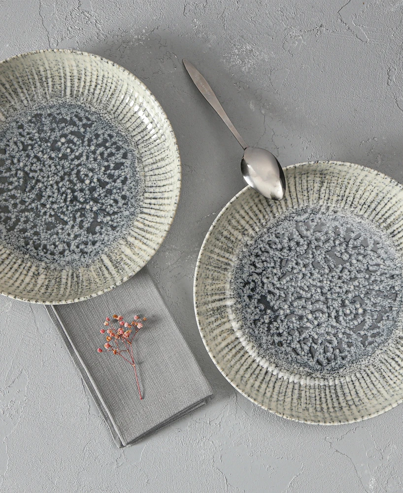 Porland Iris 2 Piece Bowl Set, Service for 2