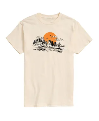 Airwaves Men's Mountain Sun Short Sleeve T-shirt