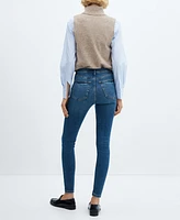 Mango Women's High-Rise Skinny Jeans