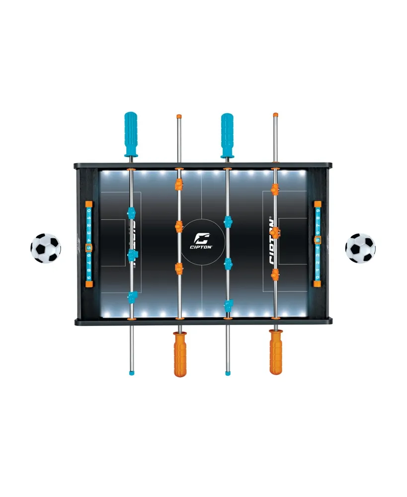 Cipton Sports Led Light Up Tabletop Foosball Set
