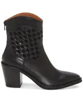 Lucky Brand Women's Aryleis Block-Heel Ankle Western Booties