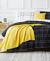 Southshore Fine Linens Piece Urban Grid Comforter and Sham Set