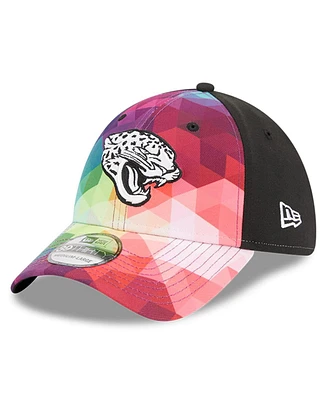 Men's and Women's New Era Multicolor, Black Jacksonville Jaguars 2023 Nfl Crucial Catch 39THIRTY Flex Hat
