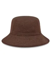 Men's New Era Heather Brown Cleveland Browns Bucket Hat