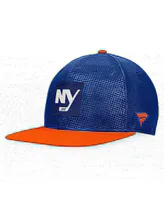 Men's Fanatics Royal, Orange New York Islanders Authentic Pro Alternate Logo Snapback Hat