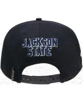 Men's Pro Standard Black Jackson State Tigers Arch Over Logo Evergreen Snapback Hat