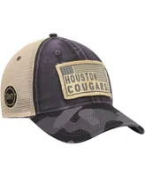 Men's Colosseum Charcoal Houston Cougars Oht Military-Inspired Appreciation United Trucker Snapback Hat