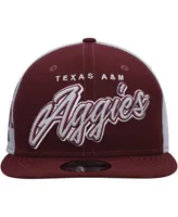 Men's New Era Maroon Texas A&M Aggies Outright 9FIFTY Snapback Hat