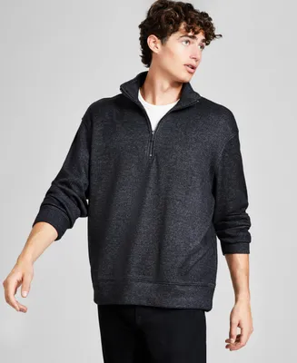 And Now This Men's Cozy Quarter-Zipper Sweatshirt