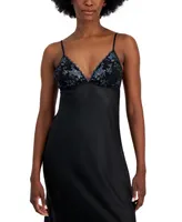 I.n.c. International Concepts Women's Sparkle Cup Nightgown, Created for Macy's