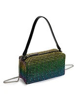 Like Dreams Stardust Rhinestone Crossbody Clutch