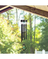33" Long Black Metal Wind Chime