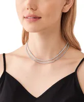 Michael Kors Tennis Double Layer Necklace