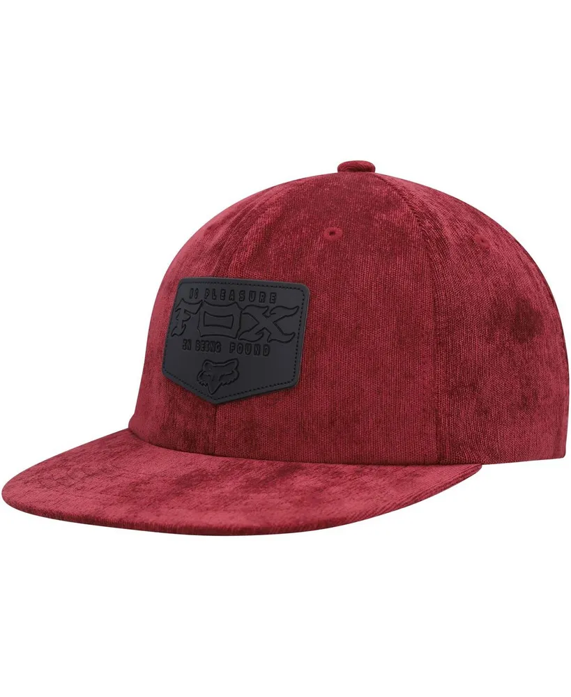 Men's Fox Maroon Fixated Snapback Hat