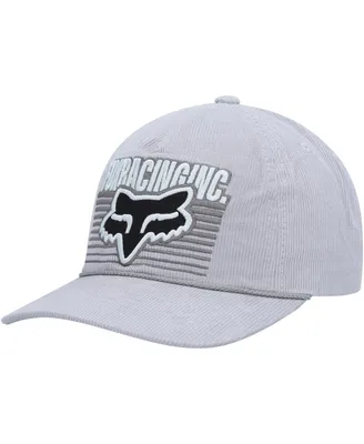 Men's Fox Gray Carv Snapback Hat