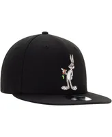 Men's New Era Bugs Bunny Black Looney Tunes 9FIFTY Snapback Hat