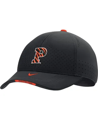 Men's Nike Black Princeton Tigers 2022 Sideline Classic99 Swoosh Performance Flex Hat
