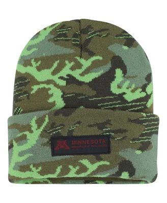 Men's Nike Camo Minnesota Golden Gophers Veterans Day Cuffed Knit Hat