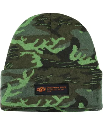 Men's Nike Camo Oklahoma State Cowboys Veterans Day Cuffed Knit Hat