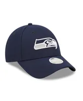 Women's New Era College Navy Seattle Seahawks Simple 9FORTY Adjustable Hat