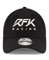 Men's New Era Black Roush Fenway Keselowski Racing Enzyme Washed 9TWENTY Adjustable Hat