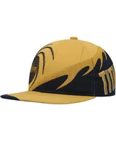 Big Boys and Girls Mitchell & Ness Gold, Navy New York Titans Gridiron Classic Spiral Snapback Hat