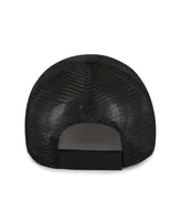 Big Boys and Girls '47 Brand Black Baltimore Ravens Levee Mvp Trucker Adjustable Hat