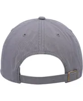 Men's '47 Brand Gray Los Angeles Rams Chasm Clean Up Adjustable Hat