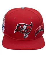 Men's Pro Standard Red Tampa Bay Buccaneers Hometown Snapback Hat