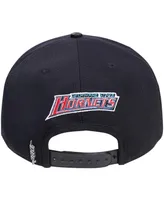 Men's Pro Standard Black Delaware State Hornets Arch Over Logo Evergreen Snapback Hat