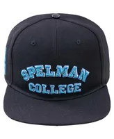 Men's Pro Standard Black Spelman College Jaguars Arch Over Logo Evergreen Snapback Hat