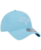 Men's New Era Light Blue Denver Broncos Core Classic 2.0 Brights 9TWENTY Adjustable Hat