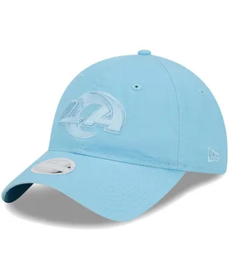 Women's New Era Light Blue Los Angeles Rams Color Pack Brights 9TWENTY Adjustable Hat