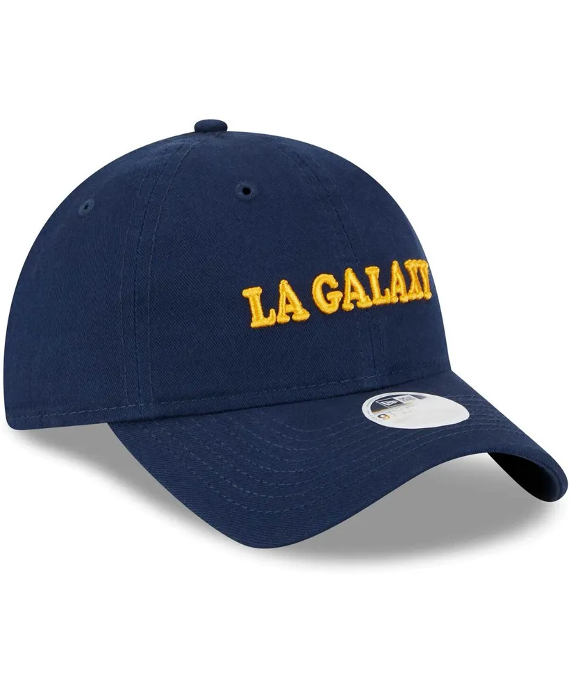 Women's New Era Navy La Galaxy Shoutout 9TWENTY Adjustable Hat