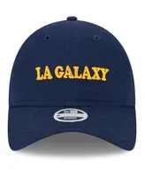 Women's New Era Navy La Galaxy Shoutout 9TWENTY Adjustable Hat