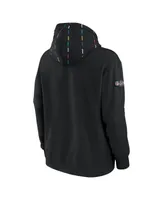 Men's Nike Black Los Angeles Chargers 2023 Nfl Crucial Catch Club Pullover Hoodie